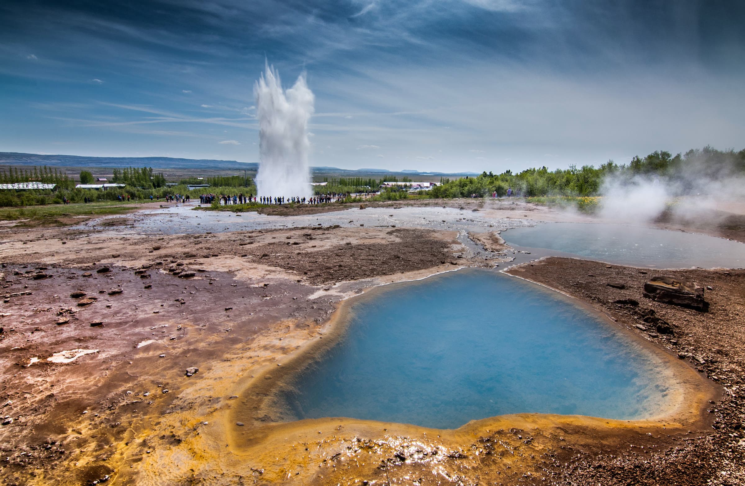 Gejzery i gorące źródła Geysir